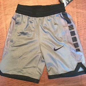Small Boys Nike DriFit Basketball Shorts Gray